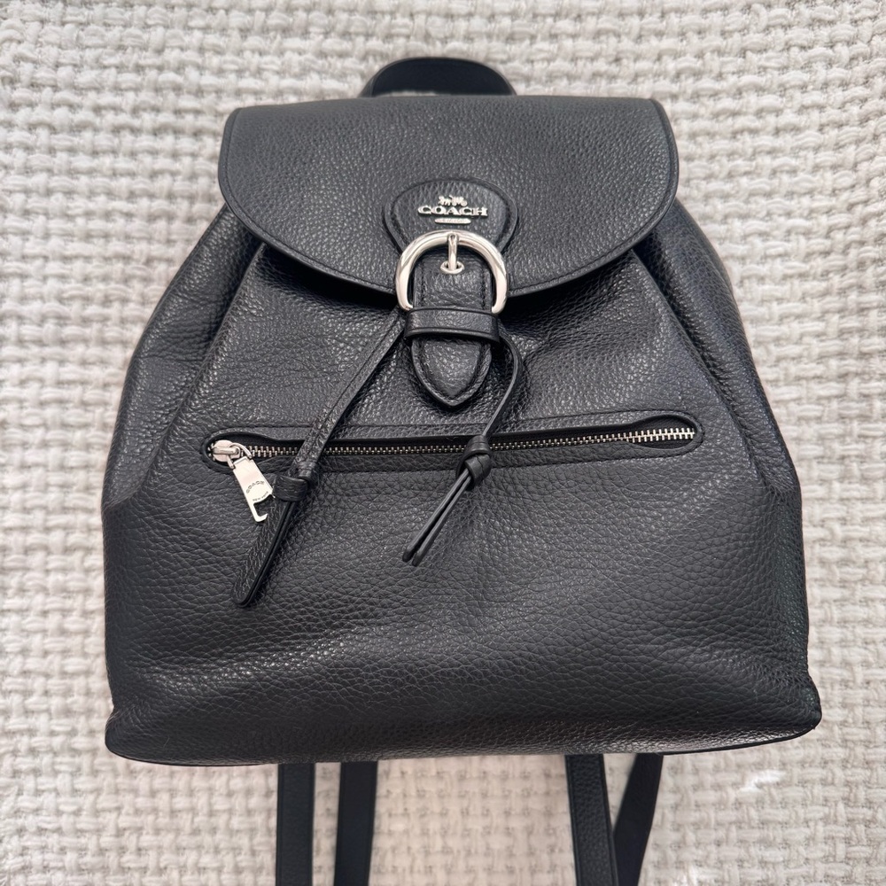 Coach Black Kleo Backpack